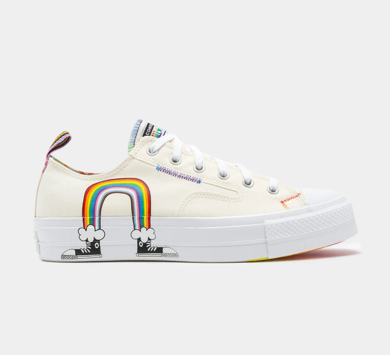 Converse Chuck Taylor All Star Pride Lift Low-Top Platform