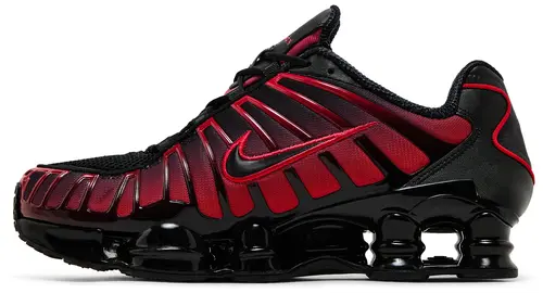 Nike Shox TL Black University Red Gradient